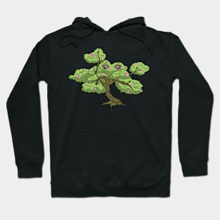 Benny the Bonsai trippy bonsai tree no background Hoodie